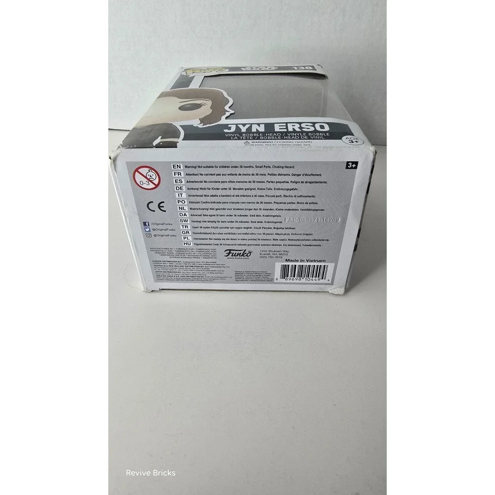 Funko Pop! Vinyl: Star Wars‎ - Jyn Erso #138 New in Box Great Condition
